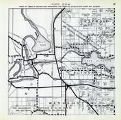 Seymour Township, Washington Township, Altoona, Eau Claire, Dells Pond, Eau Claire County 1945